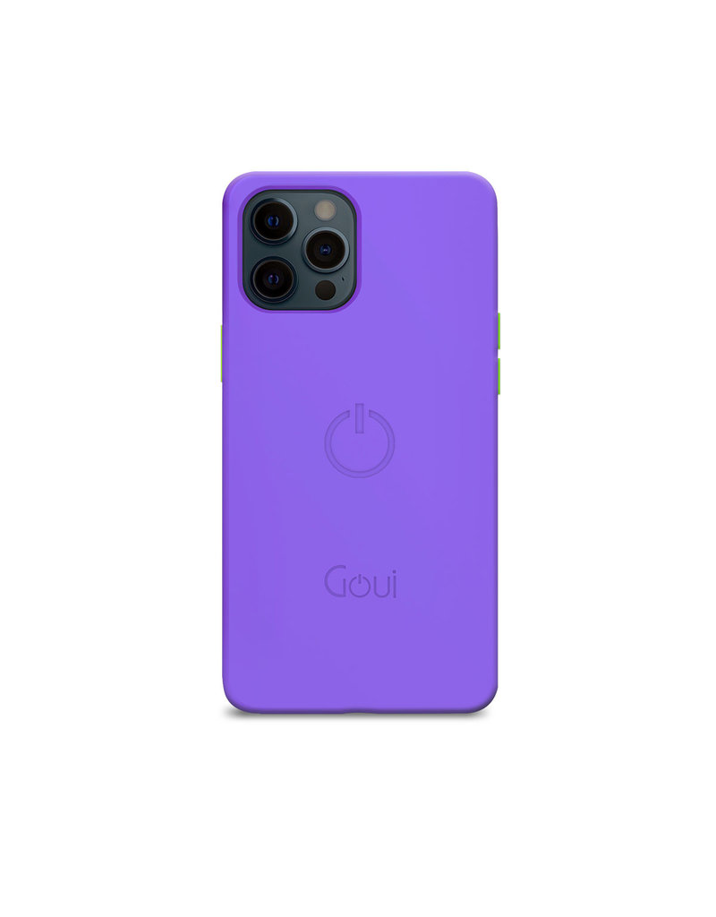 Goui Goui Magnetic Case for iPhone 12 Pro Max With Magnetic Bars - Lavender Purple