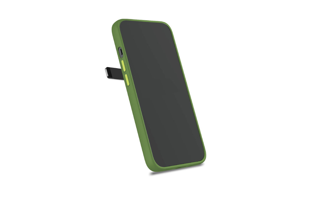 Goui Magnetic Case for iPhone 12 / 12 Pro With Magnetic Bars - Olive Green