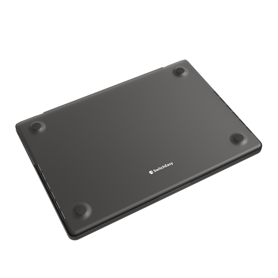 SwitchEasy Nude Case For Apple MacBook Pro 16" (M1/M2/M3/M4) - Transparent Black
