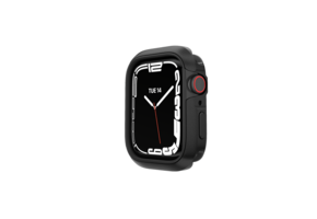 SwitchEasy Odyssey Premium 2in1 Metal TPU Bumper Case for Apple Watch 7&6&SE&5&4 40/41mm - Midnight Black