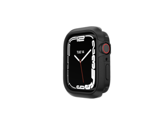 SwitchEasy Odyssey Premium 2in1 Metal TPU Bumper Case for Apple Watch 7&6&SE&5&4 40/41mm - Midnight Black