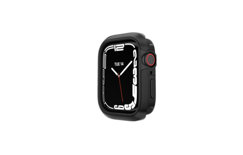 SwitchEasy Odyssey Premium 2in1 Metal TPU Bumper Case for Apple Watch 7&6&SE&5&4 40/41mm - Midnight Black