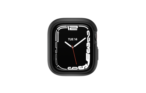 SwitchEasy Odyssey Premium 2in1 Metal TPU Bumper Case for Apple Watch 7&6&SE&5&4 40/41mm - Midnight Black