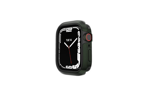 SwitchEasy Odyssey Premium 2in1 Metal TPU Bumper Case for Apple Watch 7&6&SE&5&4 40/41mm - Green