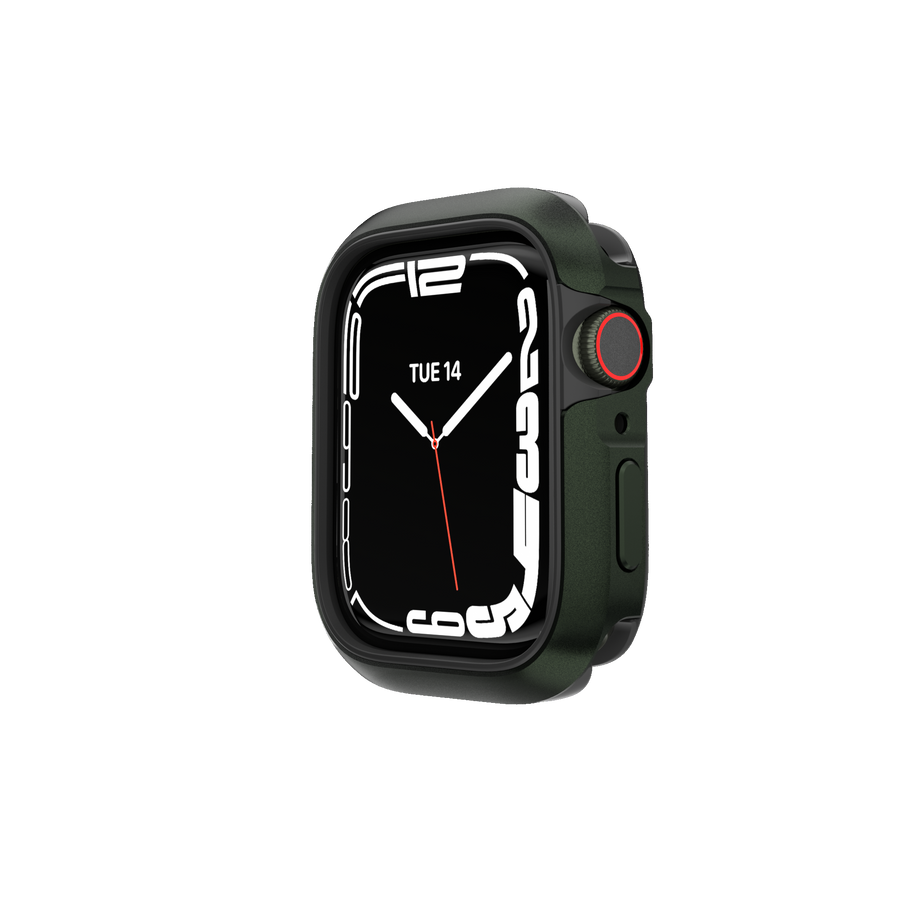 SwitchEasy Odyssey Premium 2in1 Metal TPU Bumper Case for Apple Watch 7&6&SE&5&4 40/41mm - Green