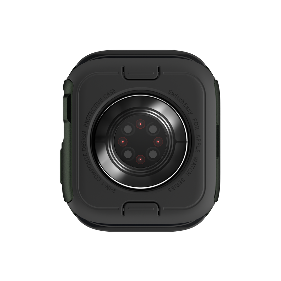 SwitchEasy Odyssey Premium 2in1 Metal TPU Bumper Case for Apple Watch 7&6&SE&5&4 40/41mm - Green