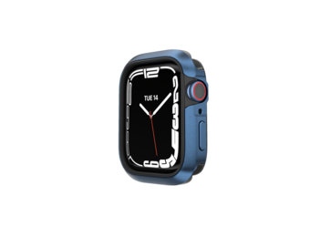 SwitchEasy Odyssey Premium 2in1 Metal TPU Bumper Case for Apple Watch 7&6&SE&5&4 40/41mm - Blue