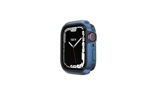 SwitchEasy Odyssey Premium 2in1 Metal TPU Bumper Case for Apple Watch 7&6&SE&5&4 40/41mm - Blue