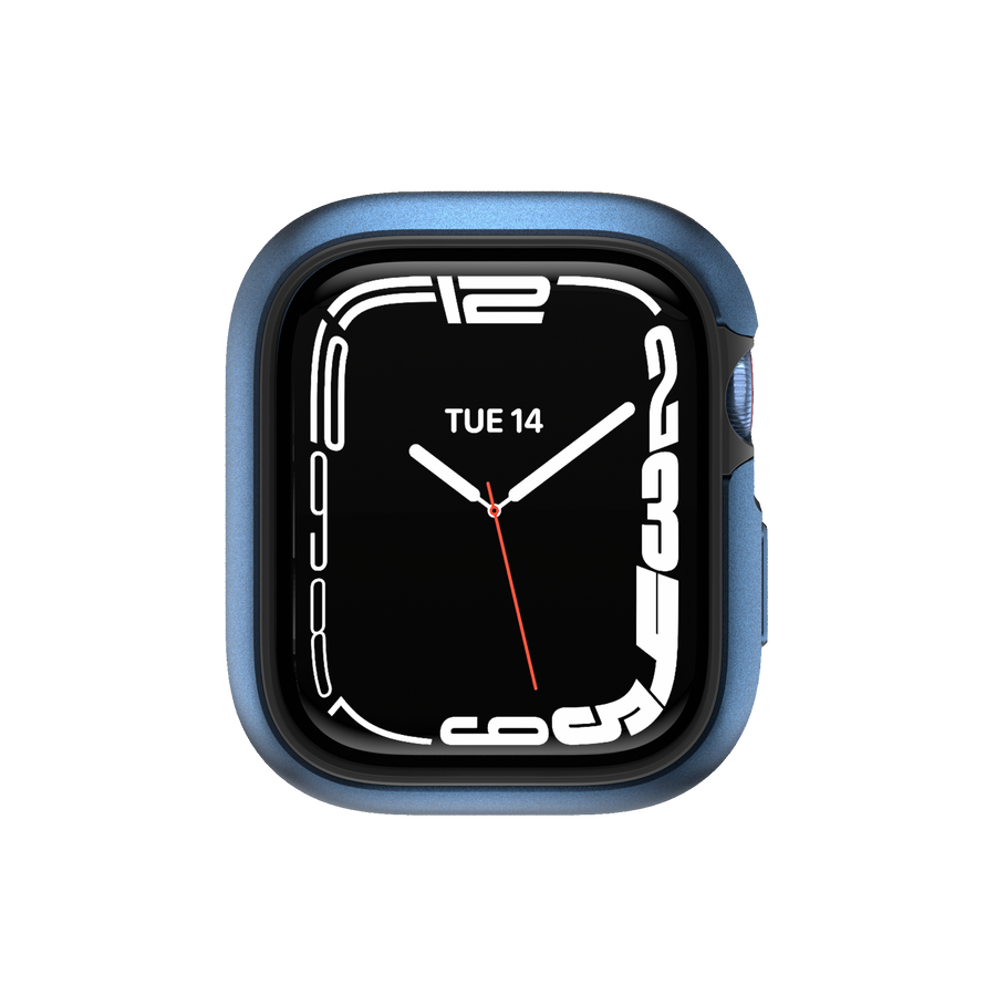 SwitchEasy Odyssey Premium 2in1 Metal TPU Bumper Case for Apple Watch 7&6&SE&5&4 40/41mm - Blue