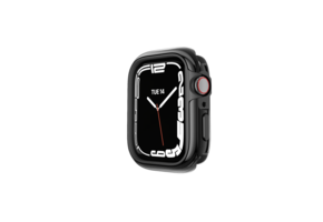 SwitchEasy Odyssey Premium 2in1 Metal TPU Bumper Case for Apple Watch 7&6&SE&5&4 40/41mm - Flash Black