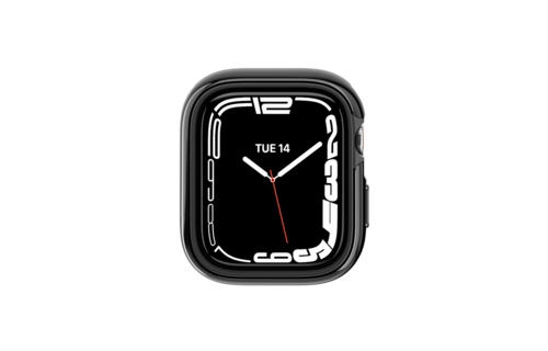 SwitchEasy Odyssey Premium 2in1 Metal TPU Bumper Case for Apple Watch 7&6&SE&5&4 40/41mm - Flash Black