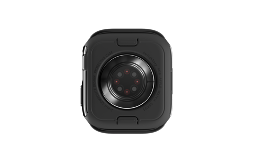 SwitchEasy Odyssey Premium 2in1 Metal TPU Bumper Case for Apple Watch 7&6&SE&5&4 40/41mm - Flash Black