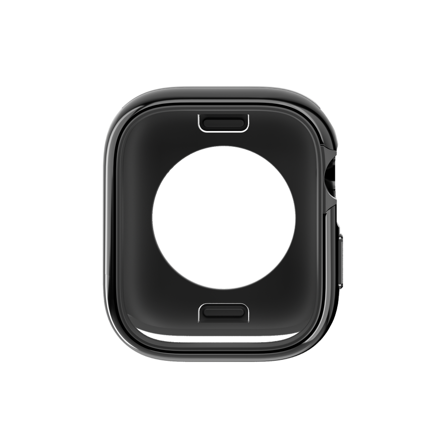 SwitchEasy Odyssey Premium 2in1 Metal TPU Bumper Case for Apple Watch 7&6&SE&5&4 40/41mm - Flash Black