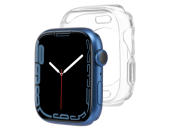 Case Mate Tough Clear Bumper Case For Apple Watch 45mm - Clear