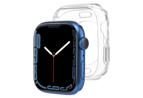 Case Mate Tough Clear Bumper Case For Apple Watch 45mm - Clear