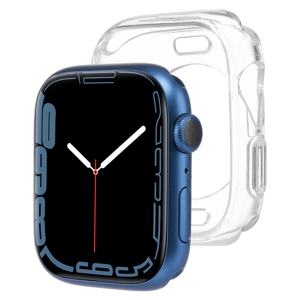 Case Mate Tough Clear Bumper Case For Apple Watch 45mm - Clear