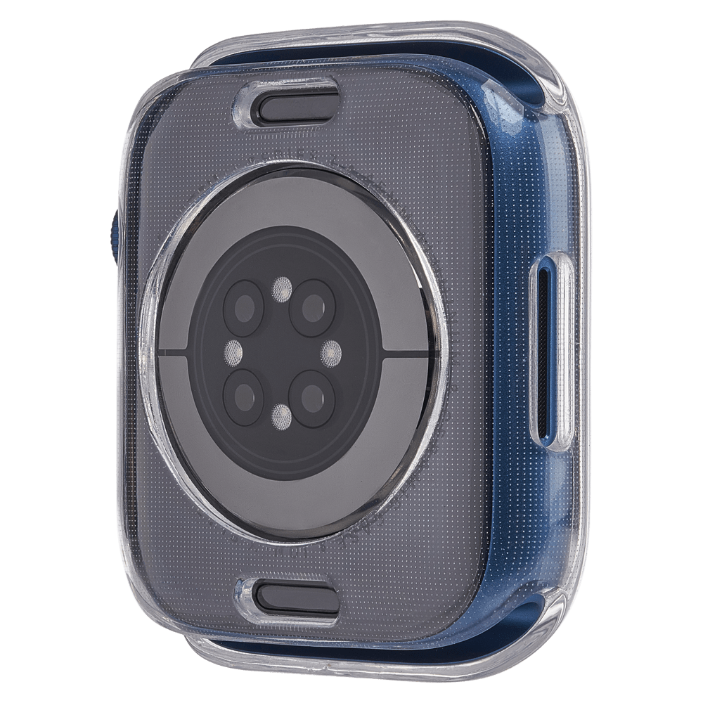 Case Mate Tough Clear Bumper Case For Apple Watch 45mm - Clear