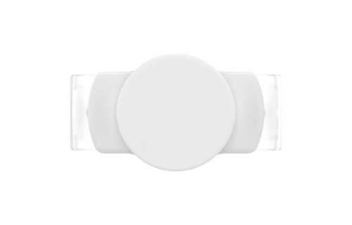 PopSockets PopGrip Slide Stretch - White and Clear