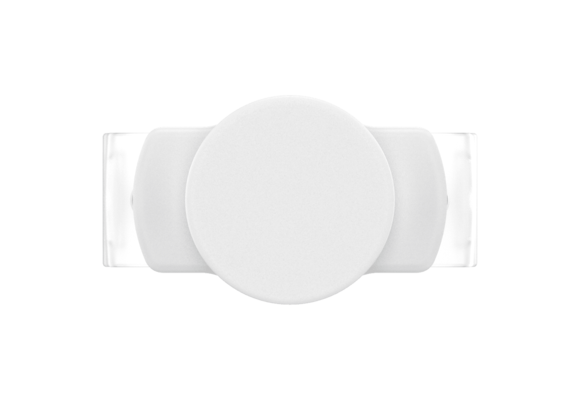 PopSockets PopGrip Slide Stretch - White and Clear