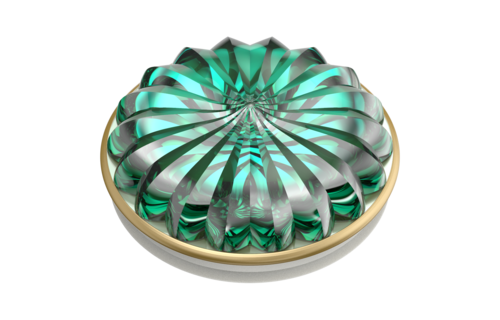 PopSockets PopGrip Luxe - Deco Seafoam