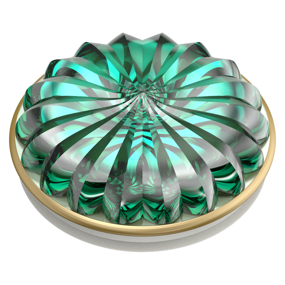 PopSockets PopGrip Luxe - Deco Seafoam