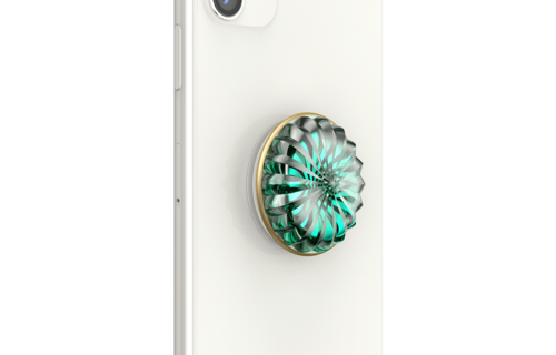 PopSockets PopGrip Luxe - Deco Seafoam