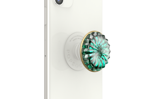 PopSockets PopGrip Luxe - Deco Seafoam