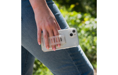 Grip2u Slim Case for Apple iPhone 14/13 - Clear