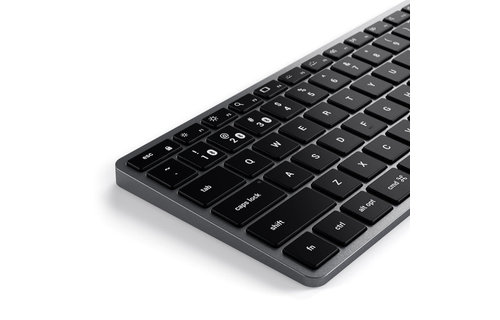 Satechi Ultra Slim Backlit X1 Bluetooth Keyboard - Space Grey