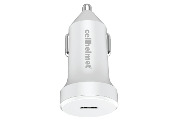Cellhelmet PD USB C Car Charger 20W - White