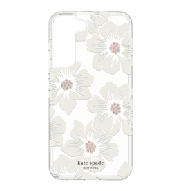 Kate Spade Kate Spade New York Defensive Hardshell Case for Samsung Galaxy S22 Plus - Hollyhock Floral