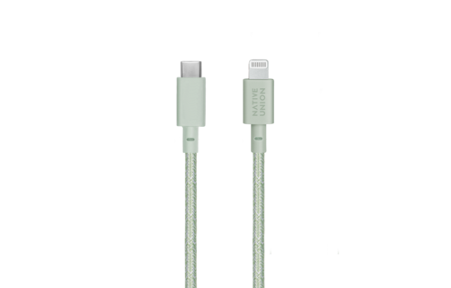 Native Union Belt XL USB C to Apple Lightning Cable 3m - Sage
