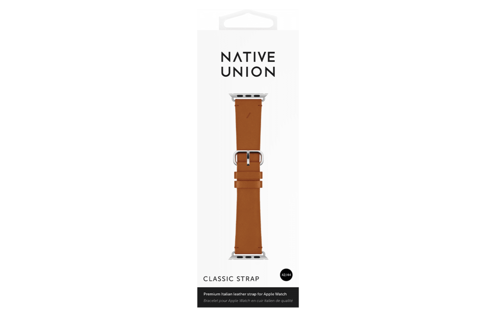 Native Union Classic Leather Strap for Apple Watch 42/44/45/49mm - Tan