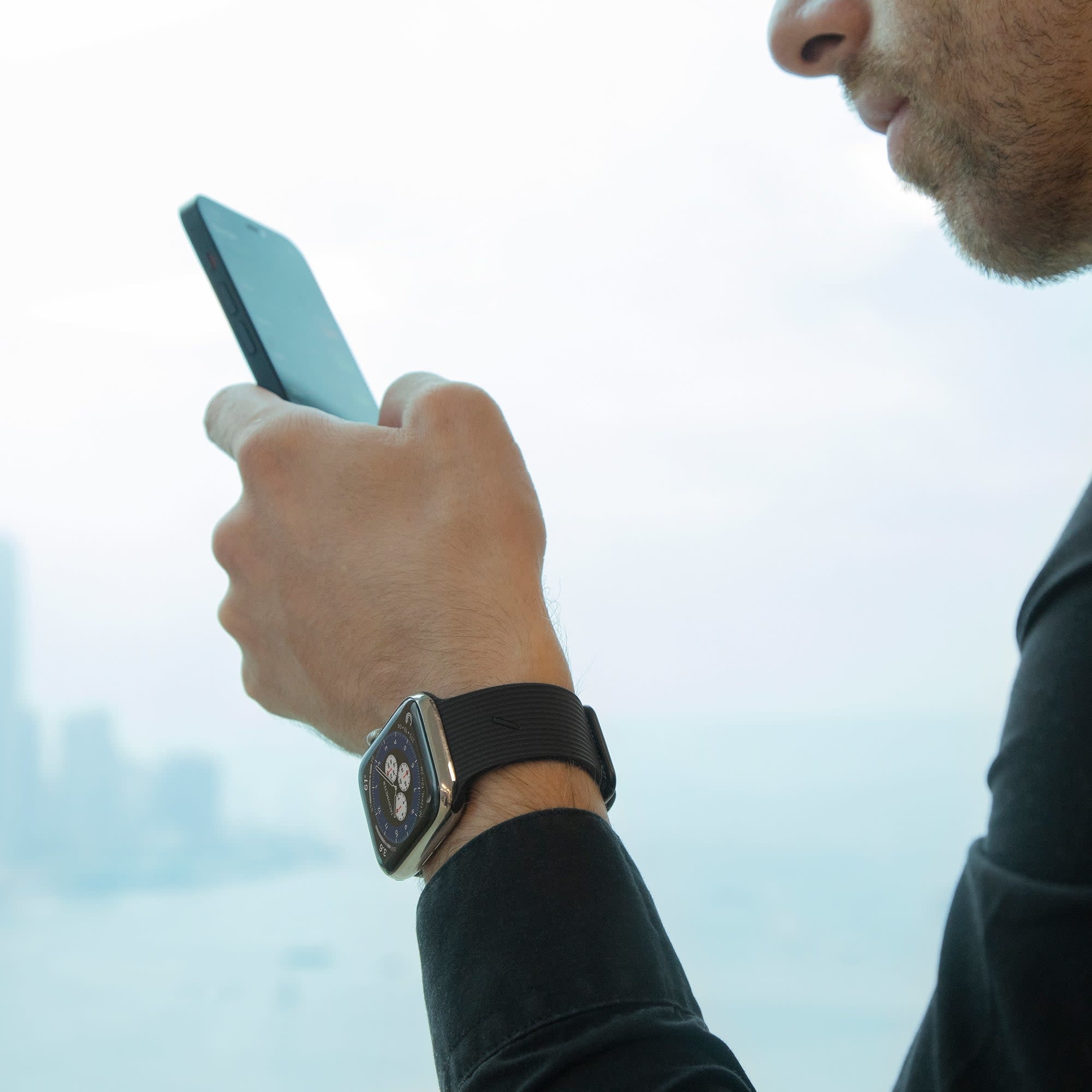 Native Union Curve Strap for Apple Watch 42/44/45/46/49mm - Sage