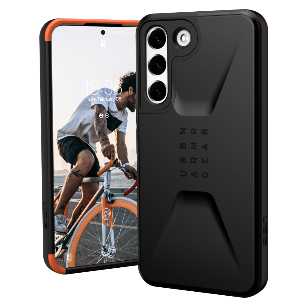 UAG Civilian Case for Samsung Galaxy S22 - Black