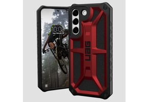 UAG Monarch Case for Samsung Galaxy S22 - Crimson