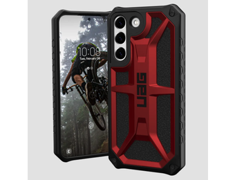 UAG Monarch Case for Samsung Galaxy S22 - Crimson