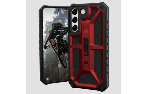 UAG Monarch Case for Samsung Galaxy S22 - Crimson