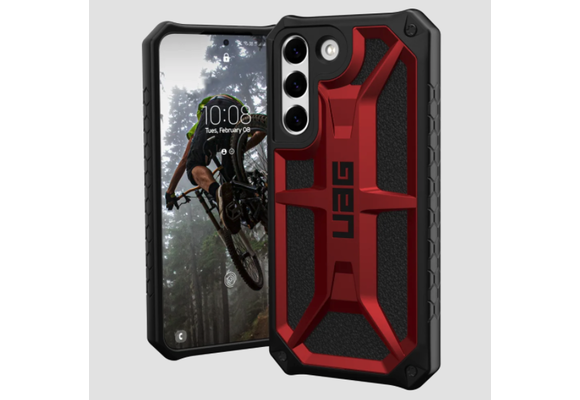 UAG Monarch Case for Samsung Galaxy S22 - Crimson