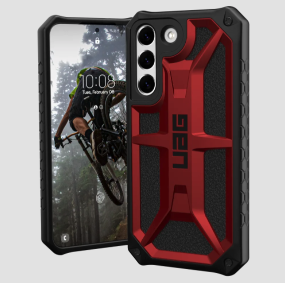 UAG Monarch Case for Samsung Galaxy S22 - Crimson