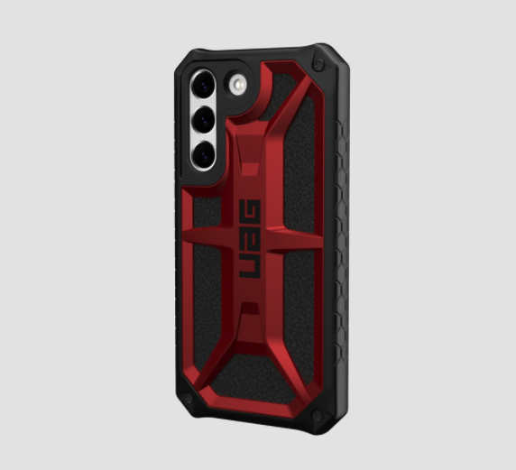 UAG Monarch Case for Samsung Galaxy S22 - Crimson