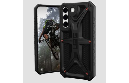 UAG Monarch Case for Samsung Galaxy S22 - Kevlar Black
