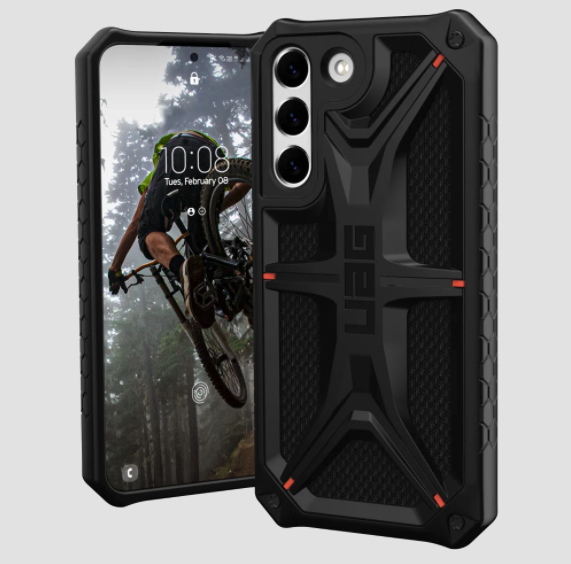 UAG Monarch Case for Samsung Galaxy S22 - Kevlar Black