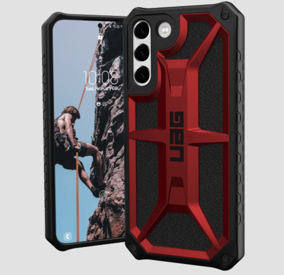 UAG Monarch Case for Samsung Galaxy S22 Plus - Crimson