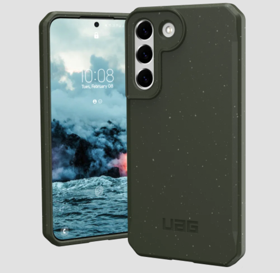 UAG Outback Biodegradable Case for Samsung Galaxy S22 - Olive