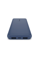 BELKIN Belkin Boost Charge 3 Port Power Bank 15W USB C, 2 Port USB A 12W  10,000 mah - Blue