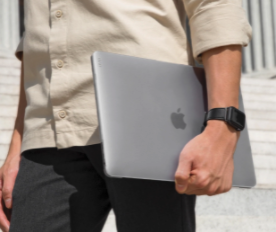 Uniq Claro Ultra Slim Hardshell Case for Apple Macbook Pro 14" (M1/M2/M3/M4) - Matte Clear