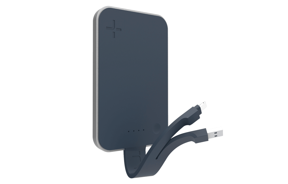 TYLT FlipCard Power Bank for Apple Lightning Devices 5,000 mAh - Black