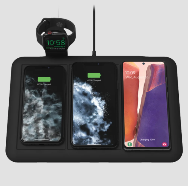 Mophie 4 in 1 Wireless Charging Pad 10W - Black