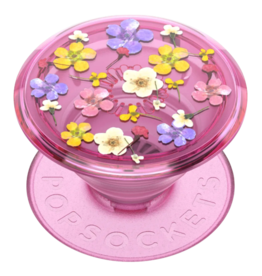 PopSockets Popsockets PopGrip Premium - Translucent Pink Ditsy Floral